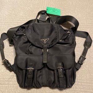 Brand new re-nylon Prada backpack